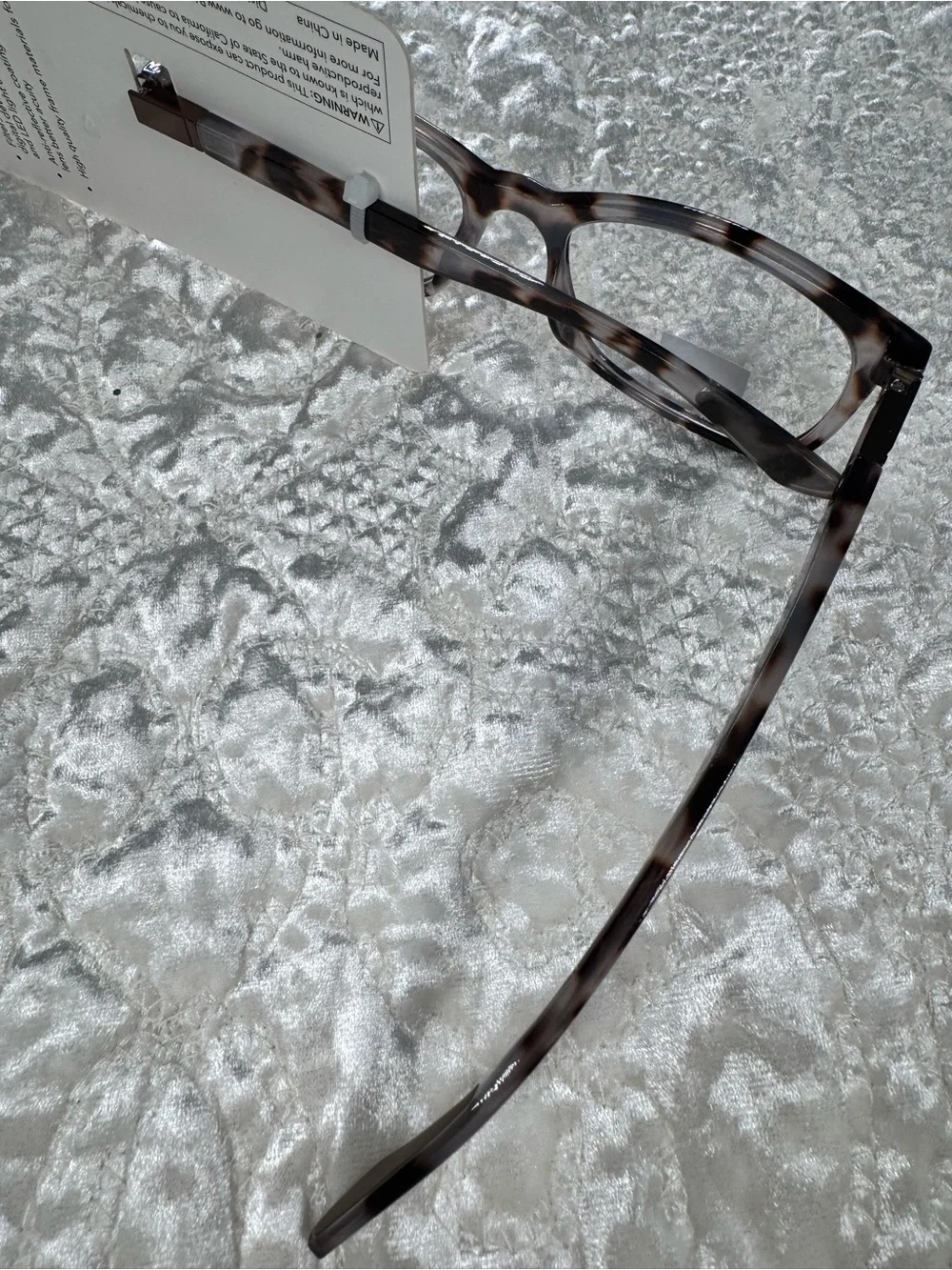 NWT House of Harlow 1960 Tortoiseshell Rectangular Blue Light Glasses